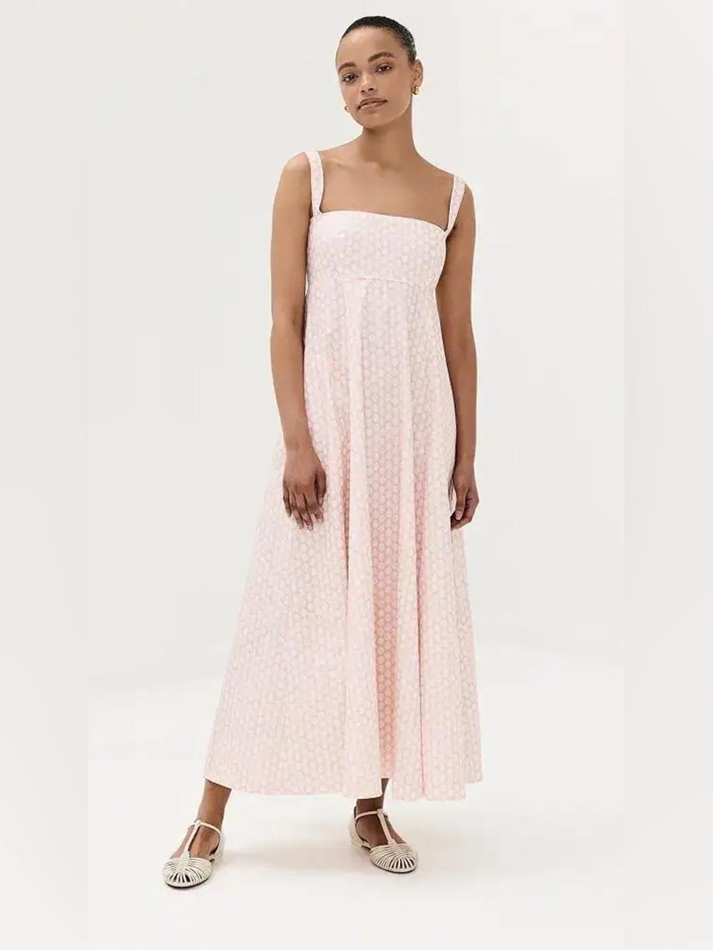Hill House | The Rowena Blush Maxi Dress in Baroque Shells Pale Coral - Size XL